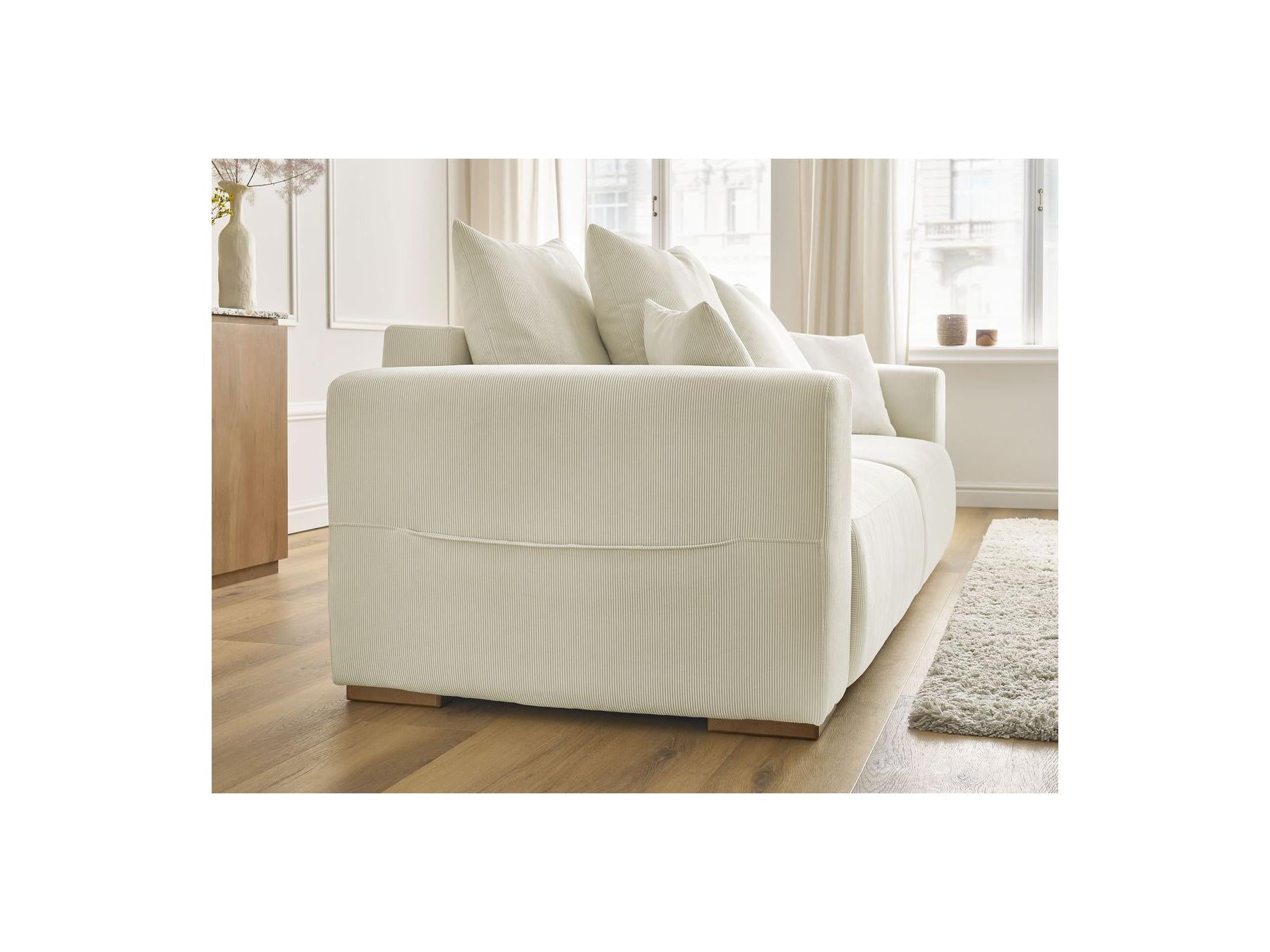 Sidonie - Straight Convertible Sofa - Corduroy