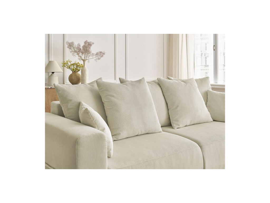 Sidonie - Straight Convertible Sofa - Corduroy