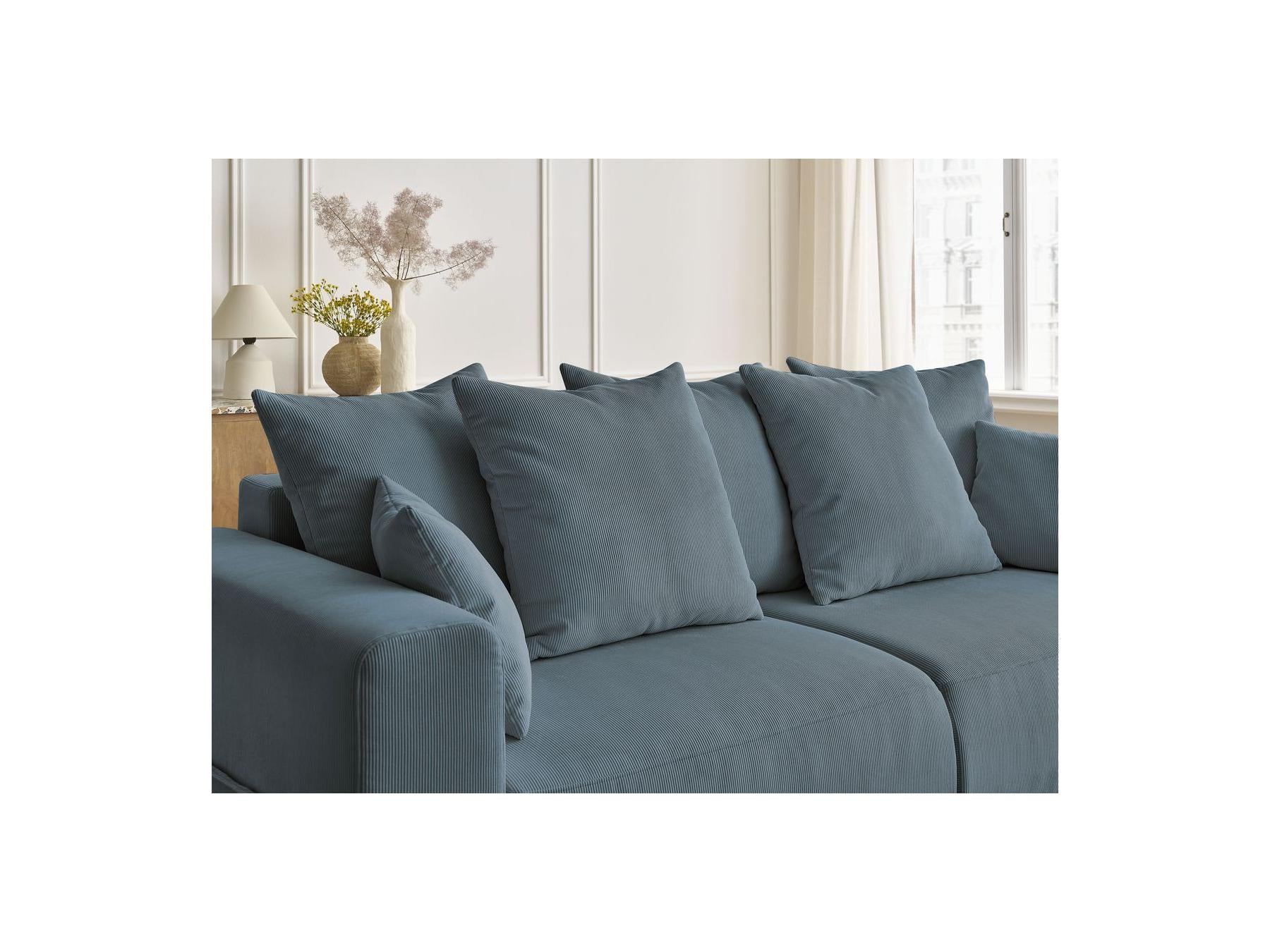 Sidonie - Straight Convertible Sofa - Corduroy