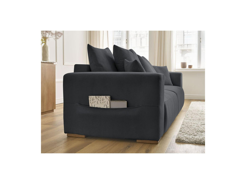 Sidonie - Straight Convertible Sofa - Corduroy