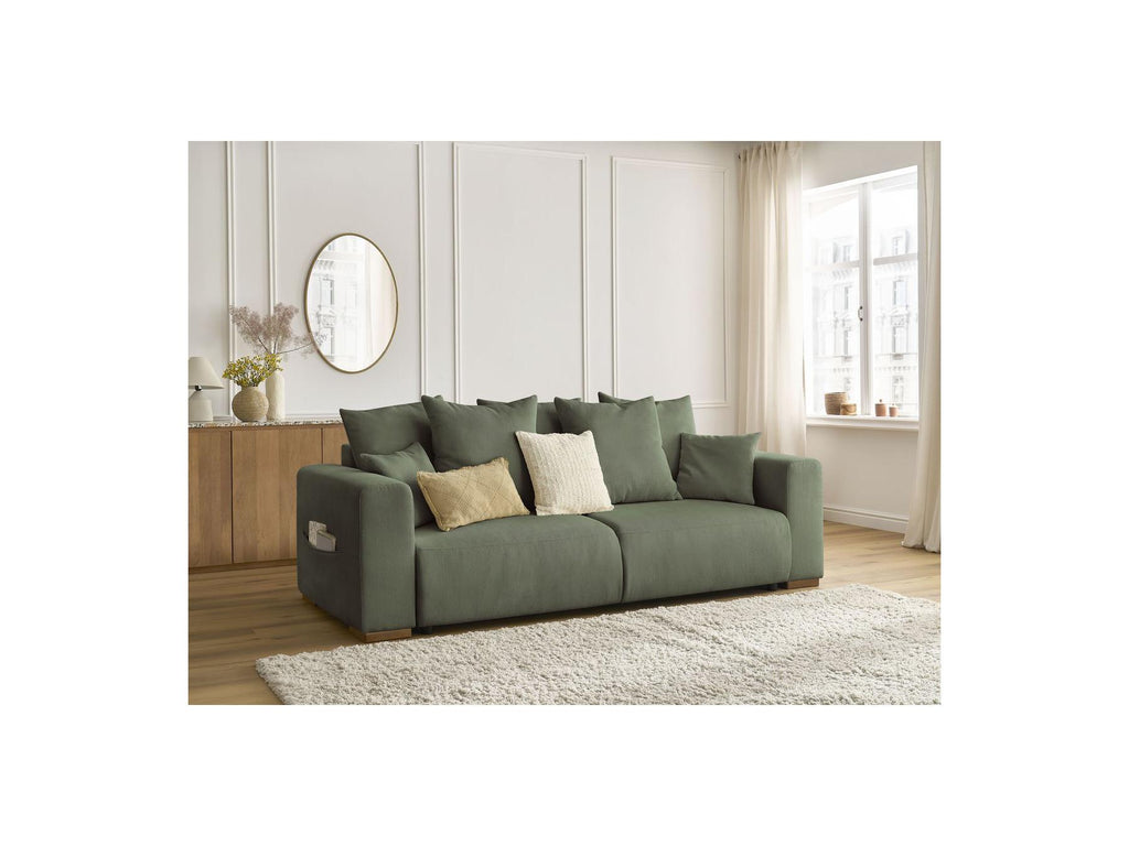 Sidonie - Straight Convertible Sofa - Corduroy