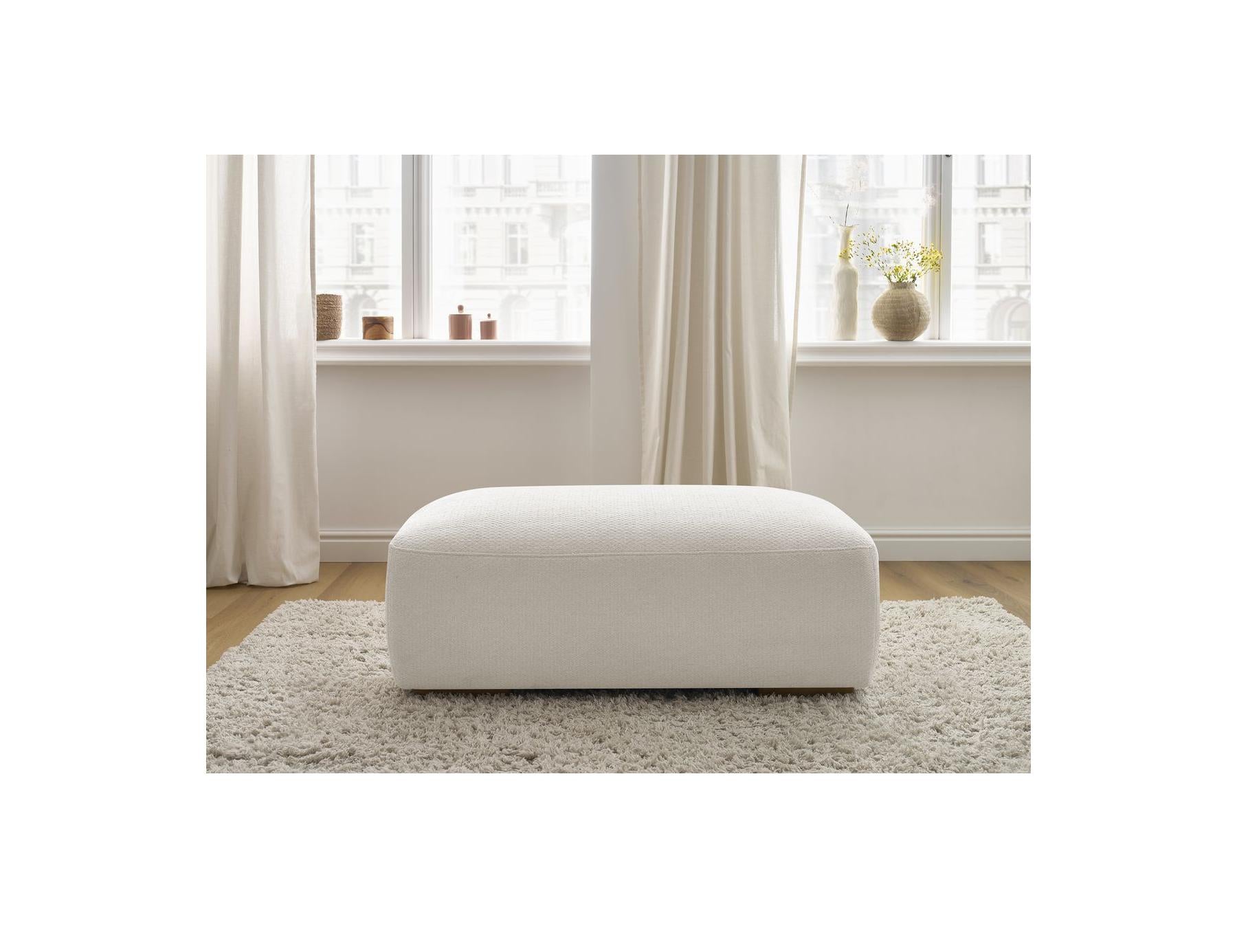 Sidonie - Pouf - Tissu Chiné
