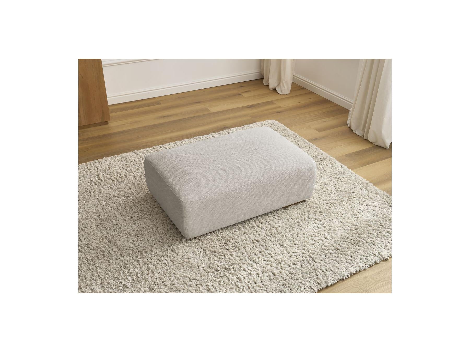 Sidonie - Pouf - Tissu Chiné