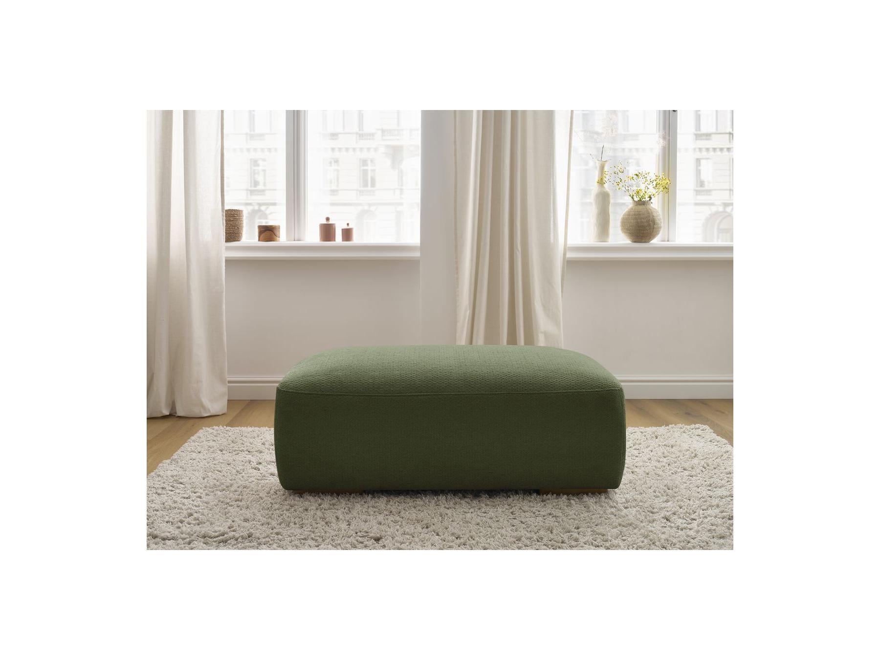 Sidonie - Pouf - Tissu Chiné