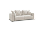 Sidonie - Canapé Droit Convertible - Tissu Chiné