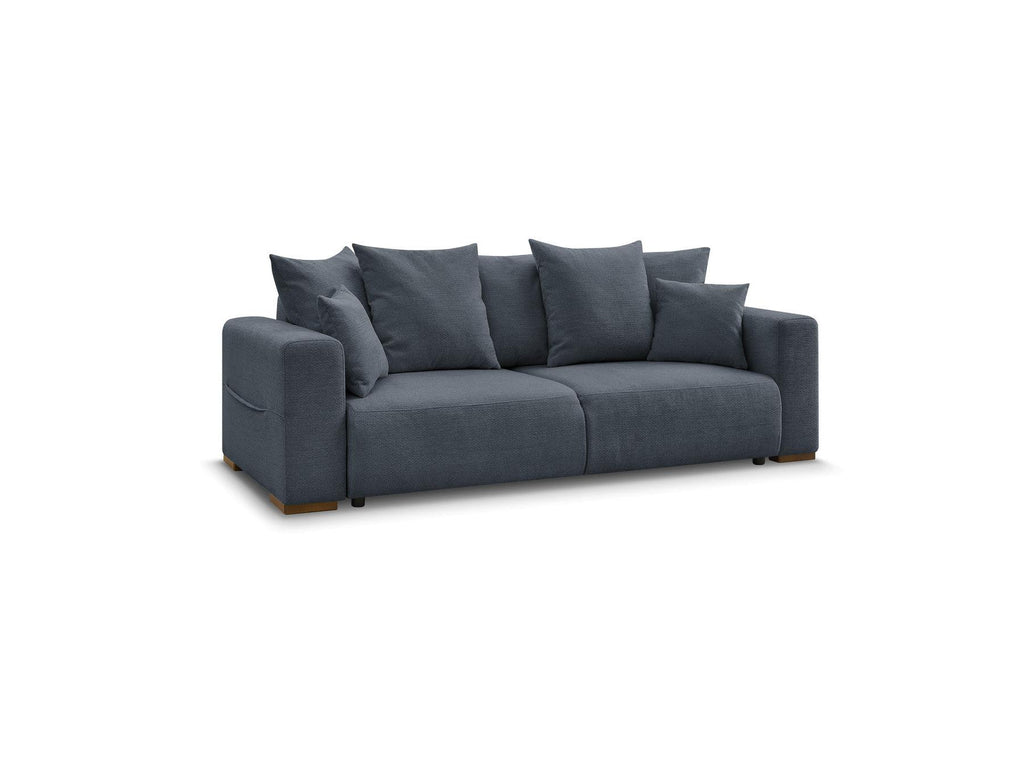 Sidonie - Canapé Droit Convertible - Tissu Chiné