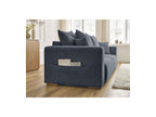 Sidonie - Canapé Droit Convertible - Tissu Chiné