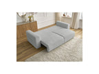 Sidonie - Canapé Droit Convertible - Tissu Chiné