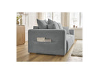 Sidonie - Canapé Droit Convertible - Tissu Chiné