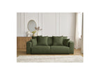 Sidonie - Canapé Droit Convertible - Tissu Chiné