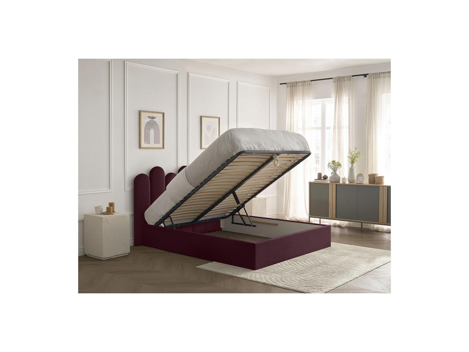 Badja - Storage Bed - Velvet
