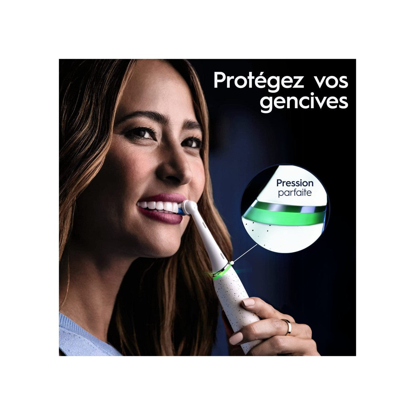 Oral-B Io10 Brosse À Dents Électrique Avec Etui De Voyage Chargeur - Blanc