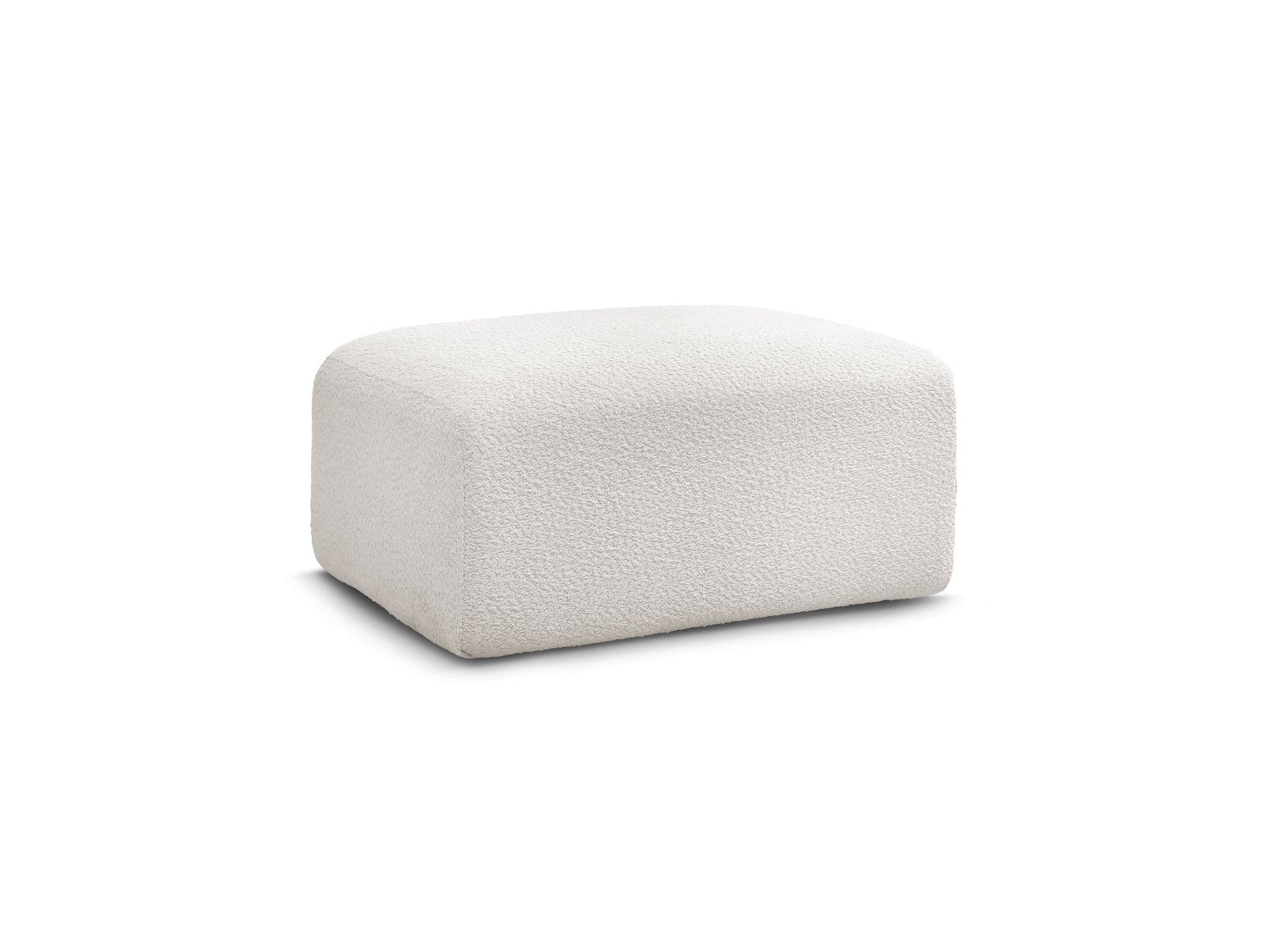 Pouffe - Tina - Bouclé Fabric