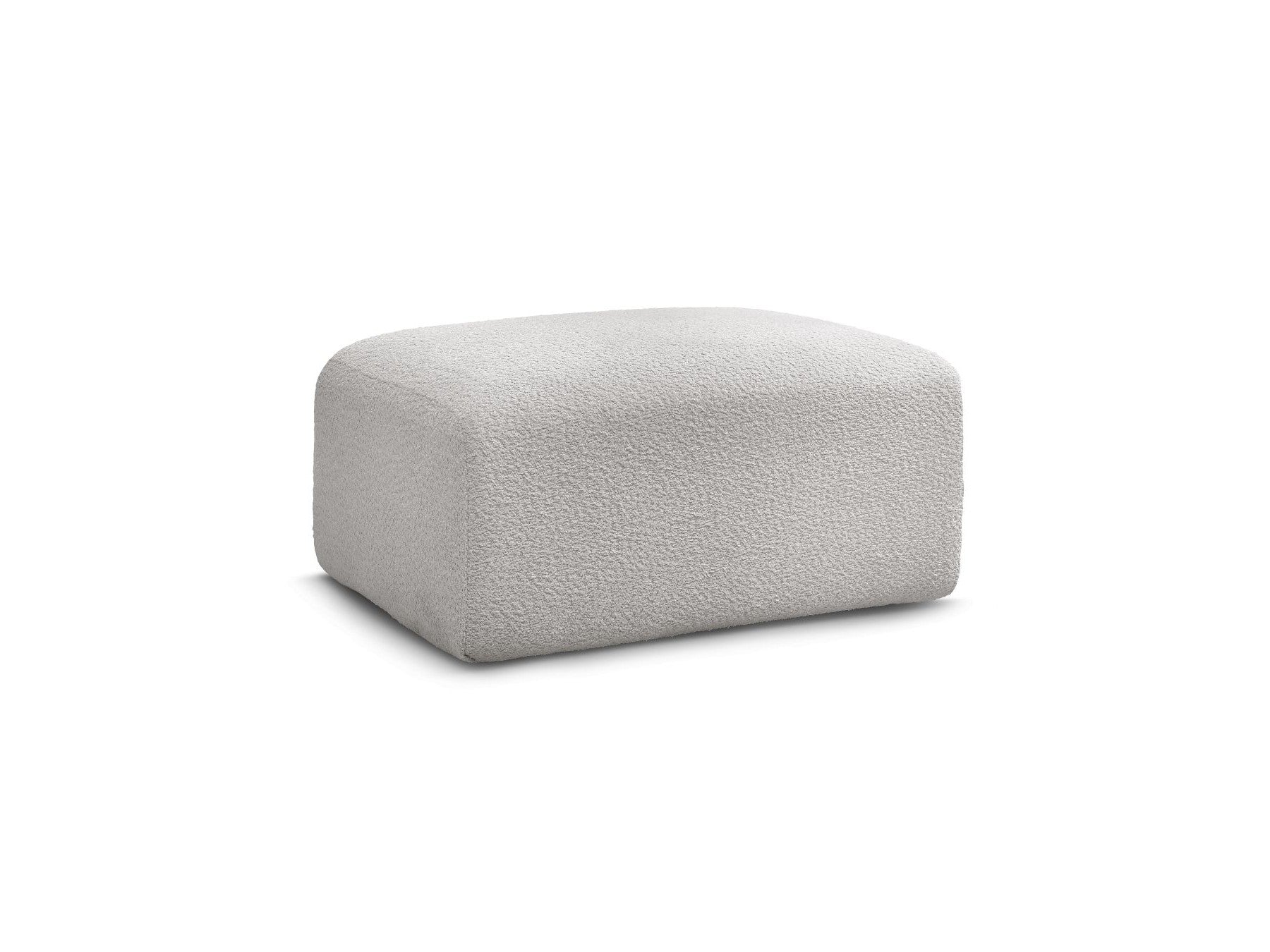 Pouffe - Tina - Bouclé Fabric