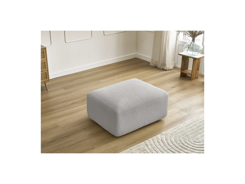Pouffe - Tina - Bouclé Fabric