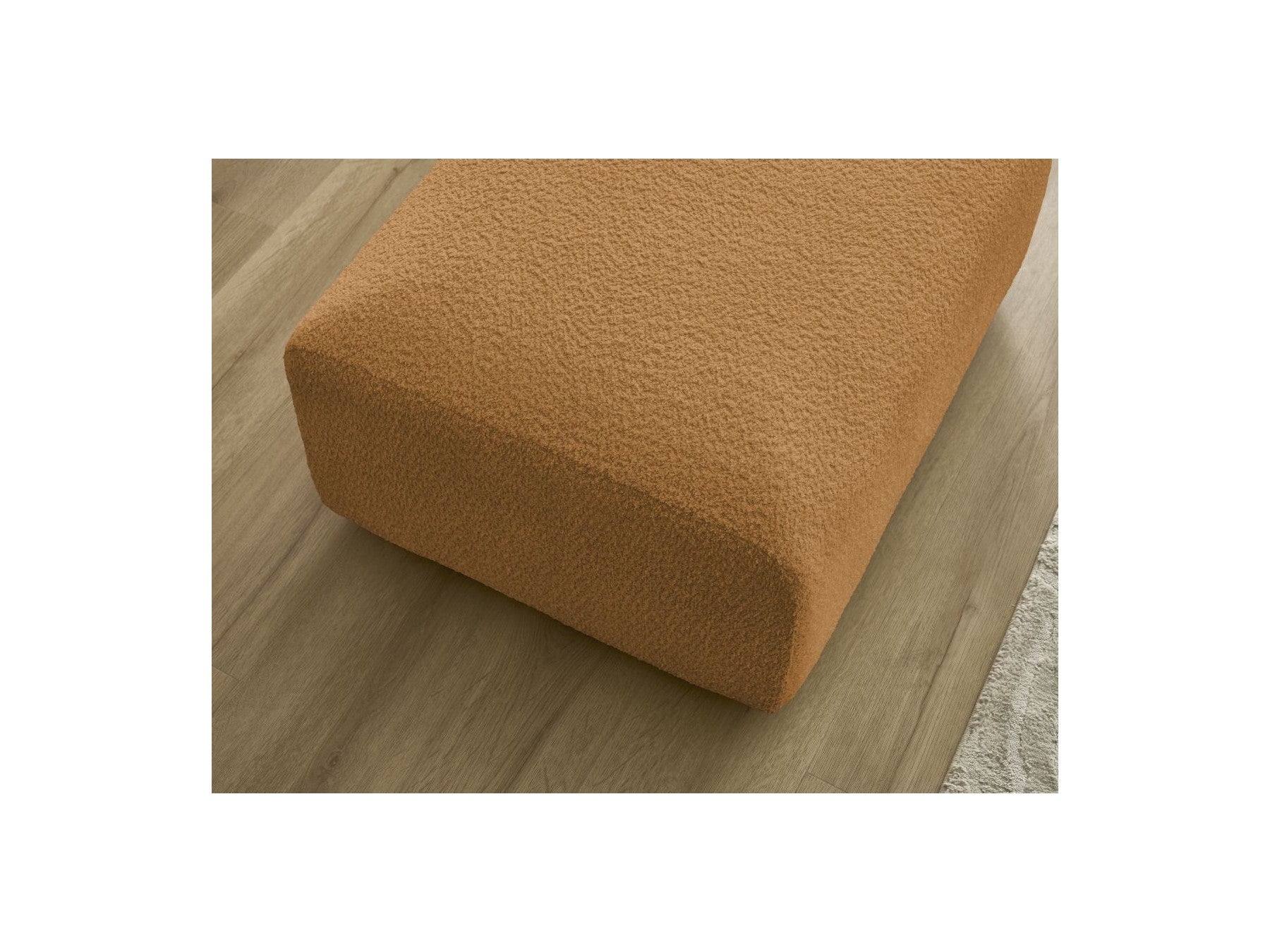 Pouffe - Tina - Bouclé Fabric