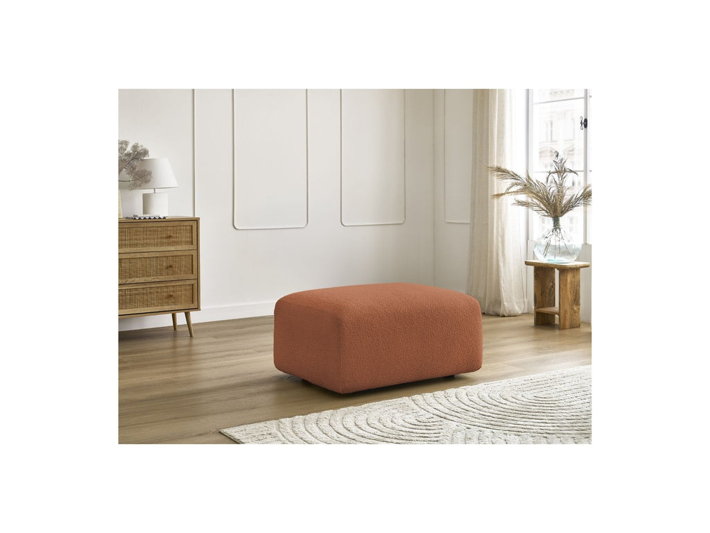 Pouffe - Tina - Bouclé Fabric