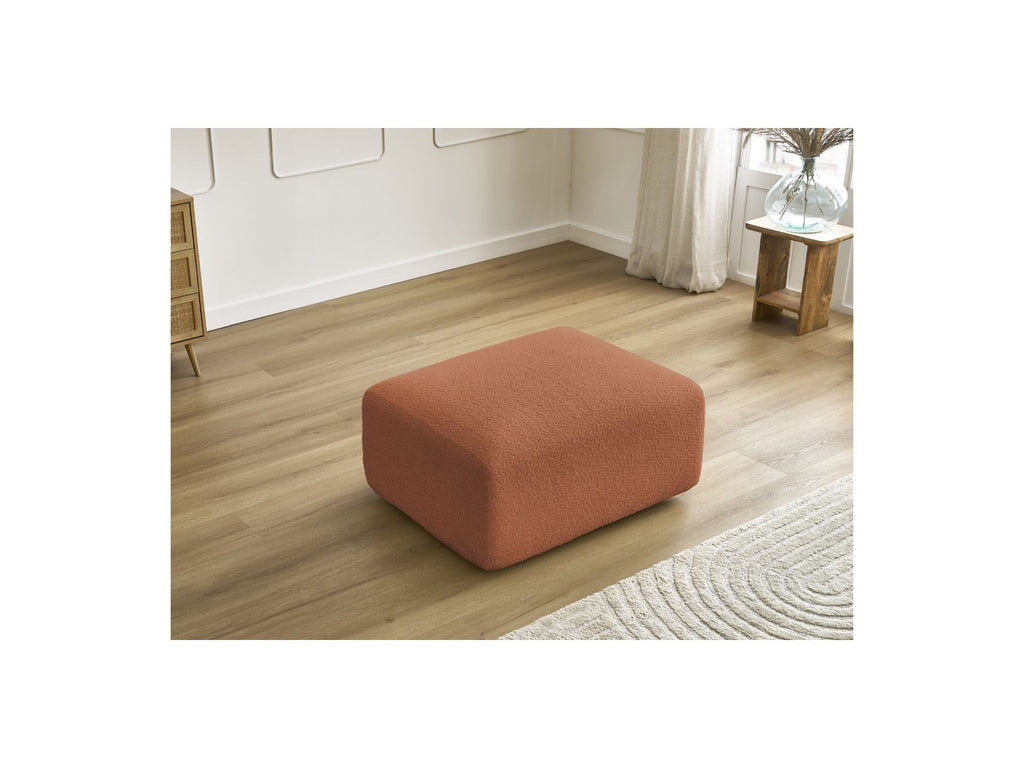 Pouffe - Tina - Bouclé Fabric