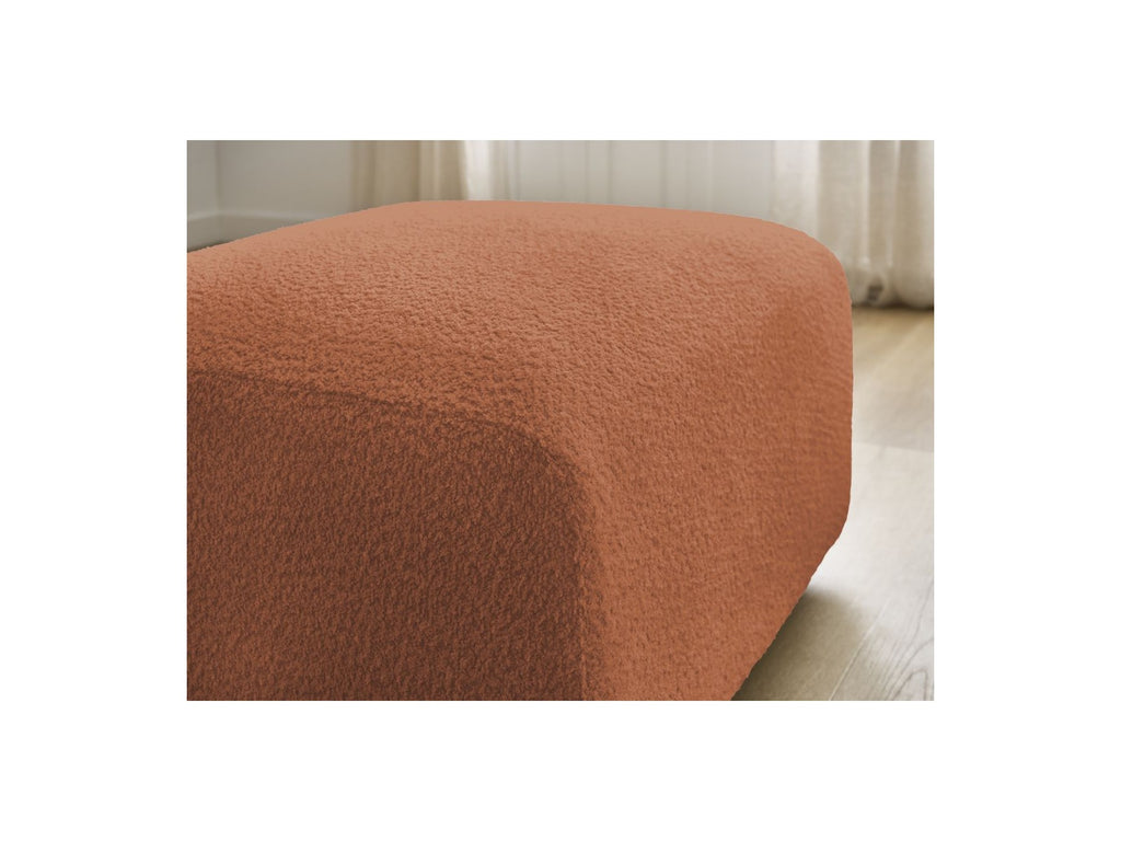 Pouffe - Tina - Bouclé Fabric