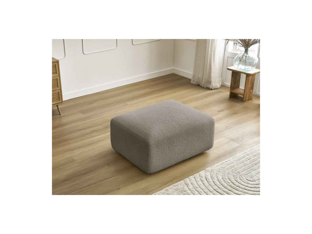 Pouffe - Tina - Bouclé Fabric