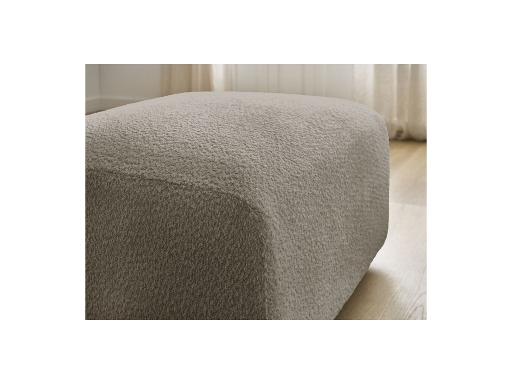 Pouffe - Tina - Bouclé Fabric