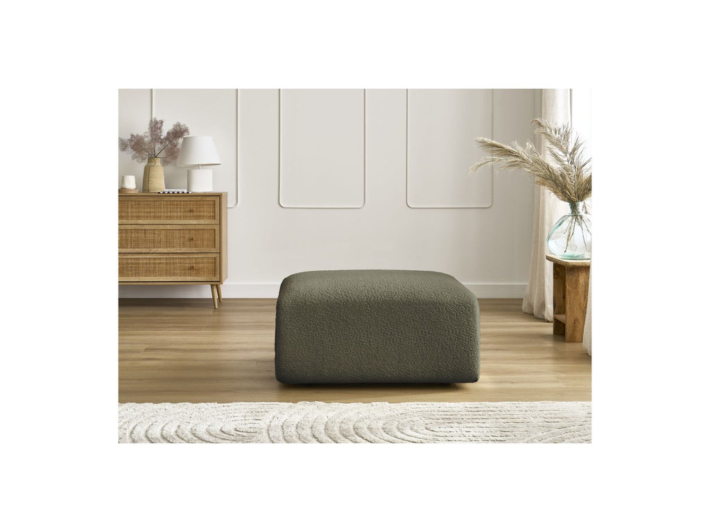 Pouffe - Tina - Bouclé Fabric
