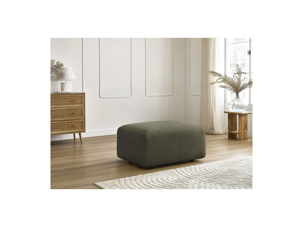 Pouffe - Tina - Bouclé Fabric