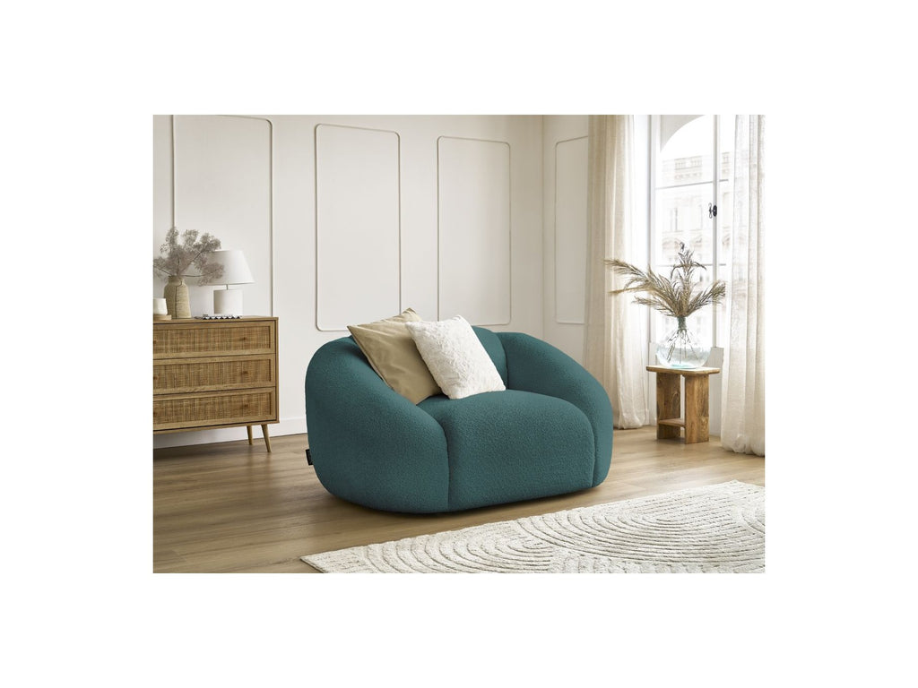 Tina - Armchair - Bouclé Fabric