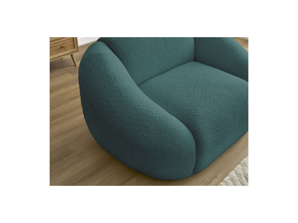 Tina - Armchair - Bouclé Fabric
