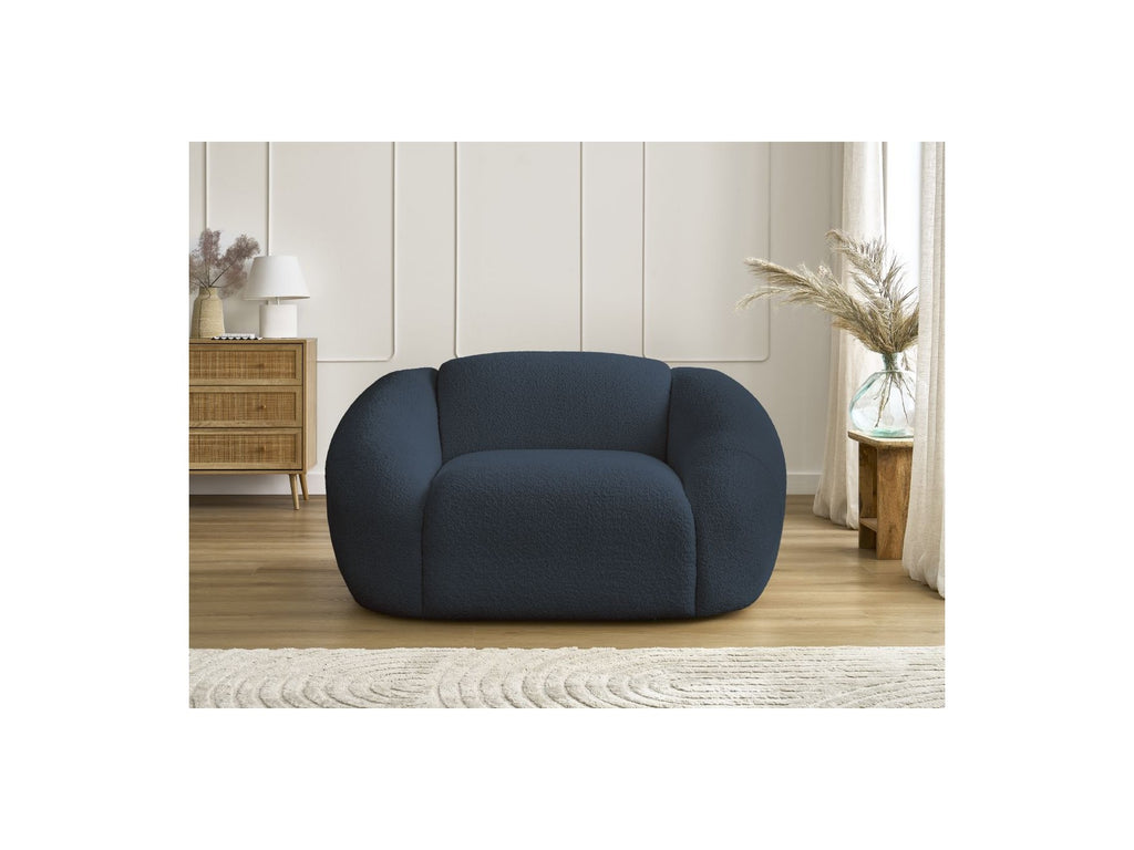 Tina - Armchair - Bouclé Fabric