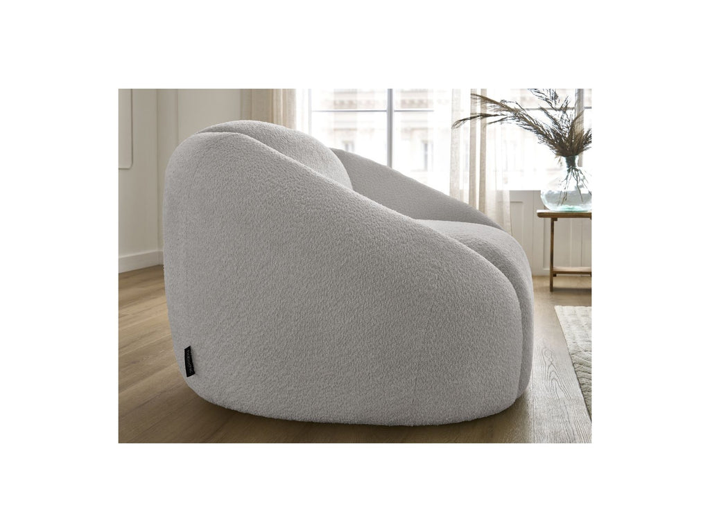 Tina - Armchair - Bouclé Fabric