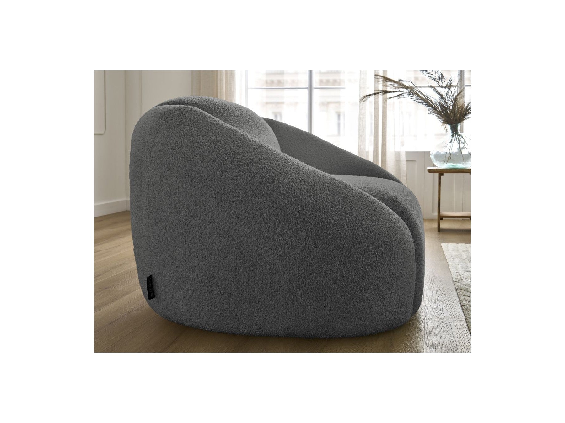Tina - Armchair - Bouclé Fabric