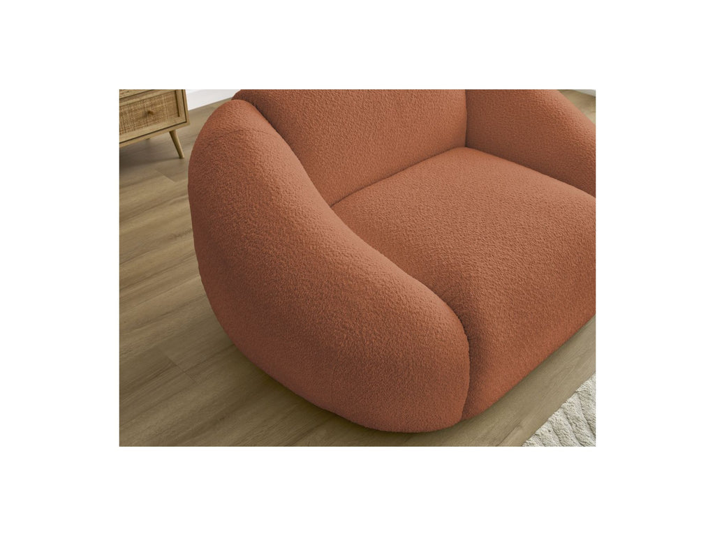 Tina - Armchair - Bouclé Fabric