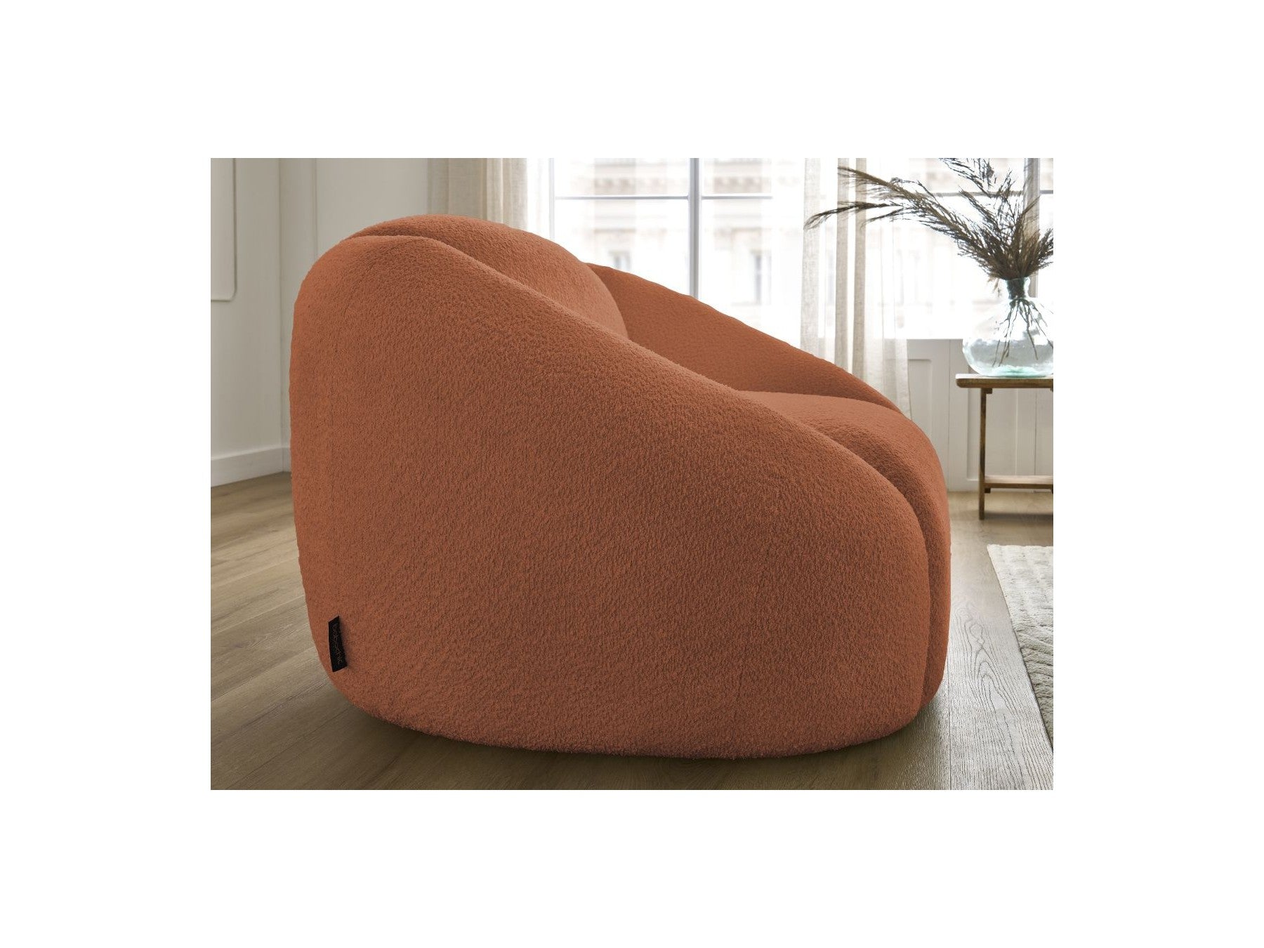 Tina - Armchair - Bouclé Fabric