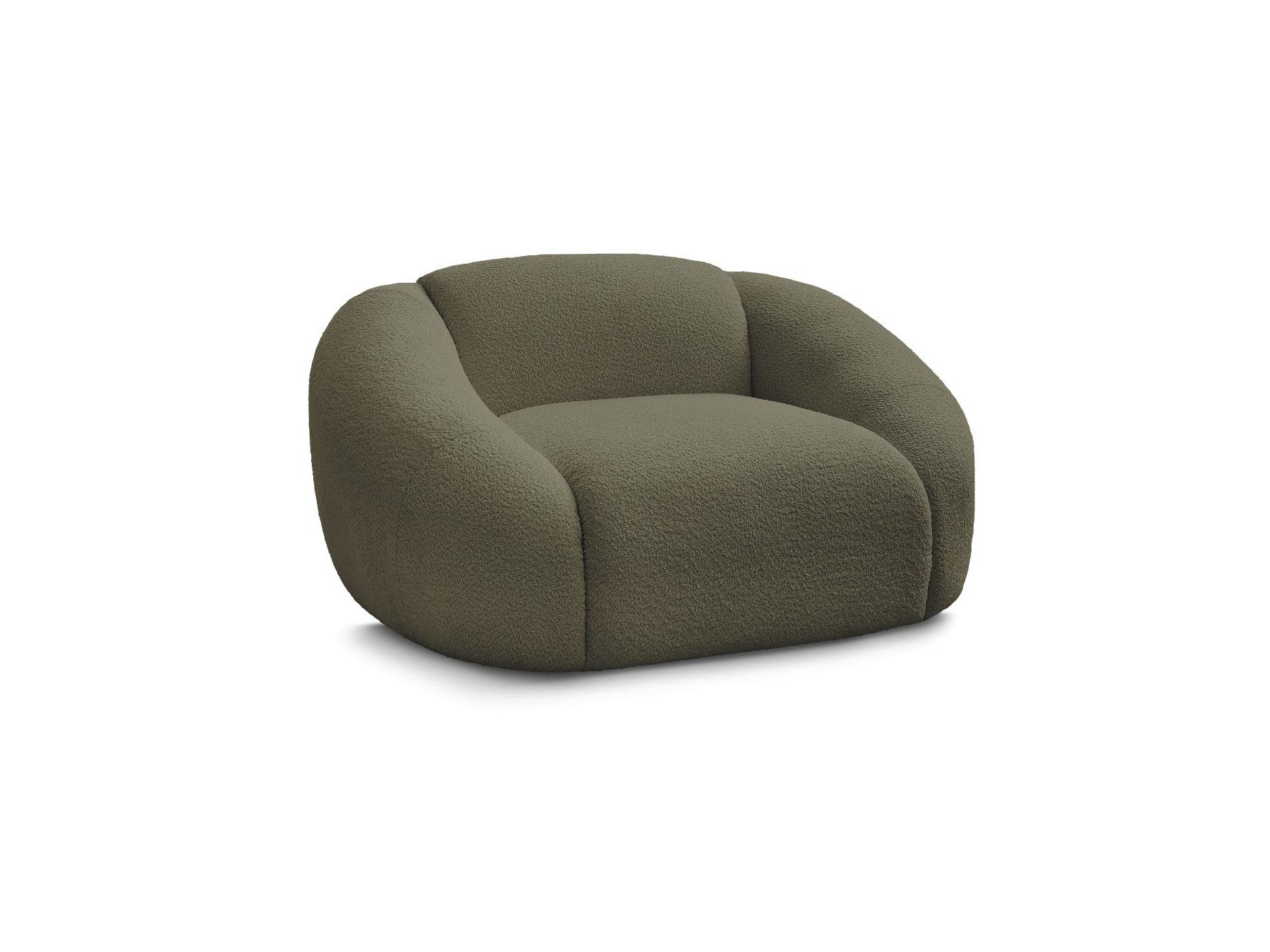 Tina - Armchair - Bouclé Fabric