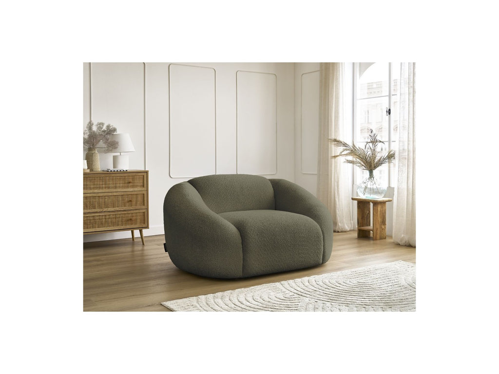 Tina - Armchair - Bouclé Fabric