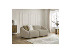 Fixed Straight 2-Seater Sofa - Tina - Bouclé Fabric