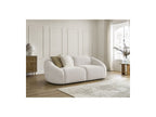 Fixed Straight 2-Seater Sofa - Tina - Bouclé Fabric