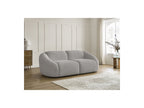 Fixed Straight 2-Seater Sofa - Tina - Bouclé Fabric