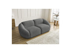 Fixed Straight 2-Seater Sofa - Tina - Bouclé Fabric