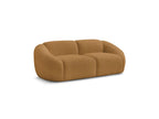 Fixed Straight 2-Seater Sofa - Tina - Bouclé Fabric