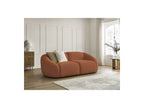 Fixed Straight 2-Seater Sofa - Tina - Bouclé Fabric