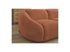 Fixed Straight 2-Seater Sofa - Tina - Bouclé Fabric