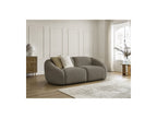 Fixed Straight 2-Seater Sofa - Tina - Bouclé Fabric