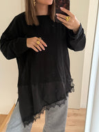 Alena Black Tshirt