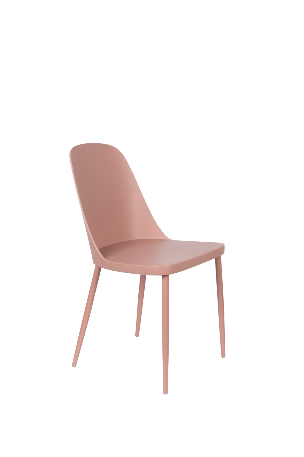 Pip All - Juego de 2 Sillas de Comedor - Plástico Polipropileno - Rosa