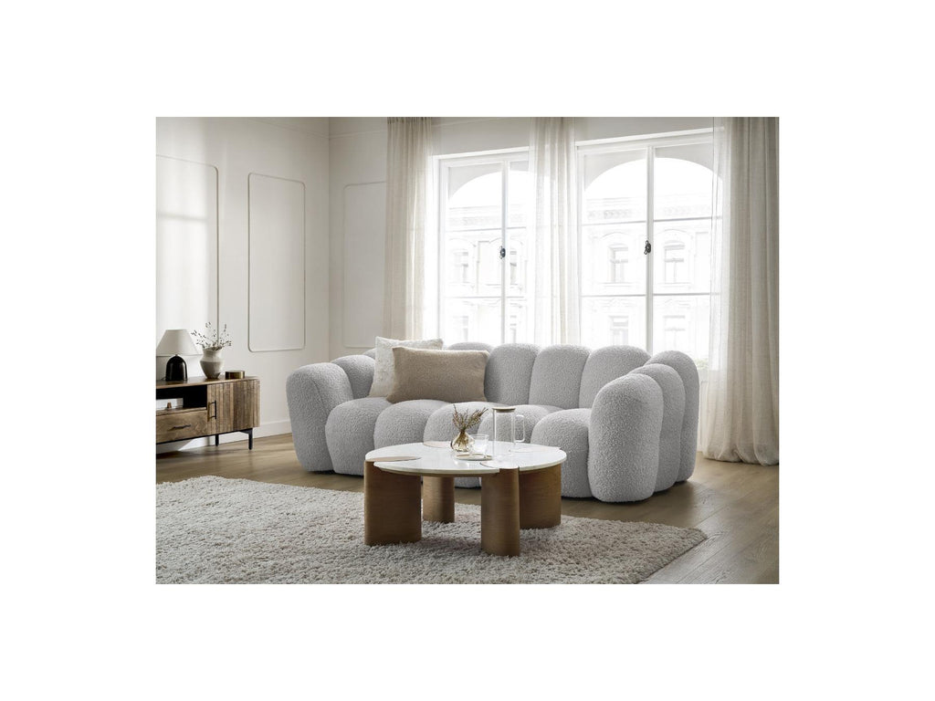 Hippolyte - Canapé Droit Fixe 3 Places