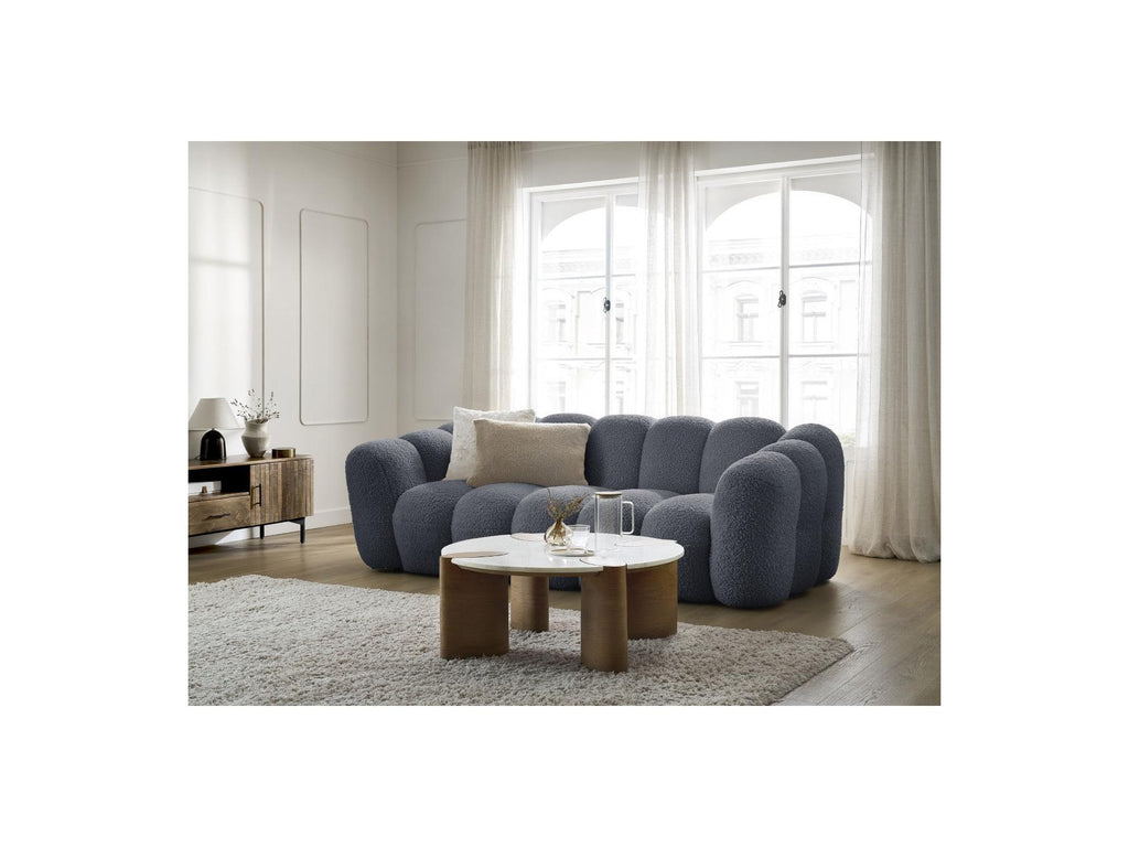 Hippolyte - Canapé Droit Fixe 3 Places