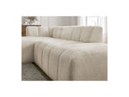 Sofá esquinero fijo modular - Annecy - Tejido bouclé - Esquina izquierda