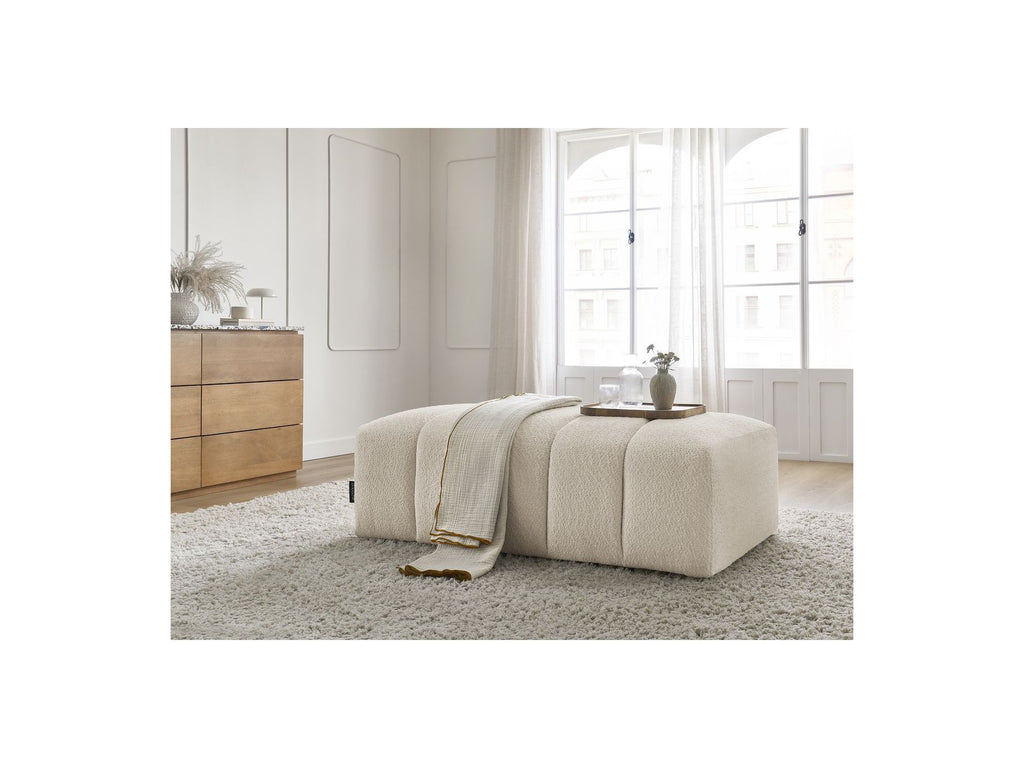 Pouffe for Modular Sofa - Annecy - Bouclé Fabric